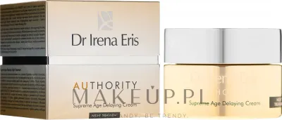 Антивозрастной крем для лица на ночь Dr Irena Eris Authority Supreme Age Delaying с пептидами и маслом ши