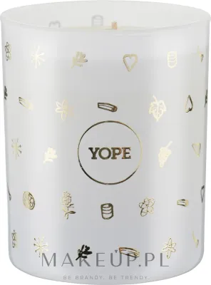 Yope Yope - Соевая ароматическая свеча Инжир, листья смородины и цветы, 170 г