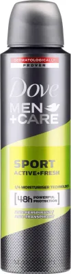 Антиперспирант-спрей для мужчин Dove Men+Care Sport Active+Fresh, защита до 48 часов, 250 мл