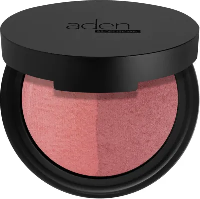 Румяна для лица Aden Cosmetics Terracotta Baked Duo