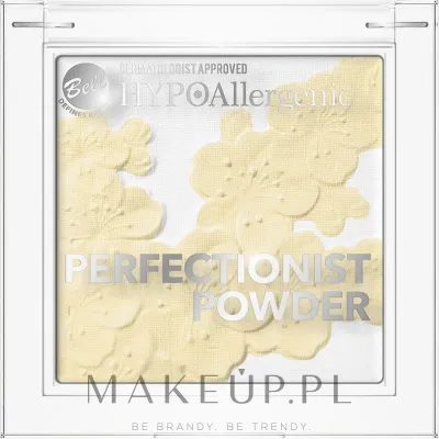 Пудра для лица Bell HYPOAllergenic Perfectionist Powder с эффектом сияния, фиксирующая, 8 г