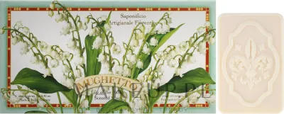 Набор мыла Saponificio Artigianale Fiorentino Lily of the Valley с ландышем, 3 x 125 г