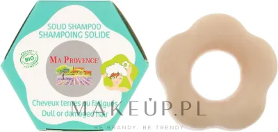 Твёрдый органический шампунь Ma Provence для тусклых, уставших волос, 85 г