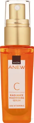 Avon Anew Vitamin C сыворотка для лица для сияния кожи, антивозрастной уход со стабилизированной аскорбиновой кислотой, цитрусовый аромат, 30 мл
