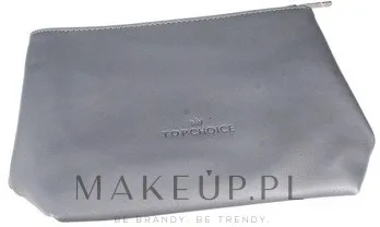 Косметичка Top Choice Leather 96952 из полиэстера, серая, 21,5х15,5 см