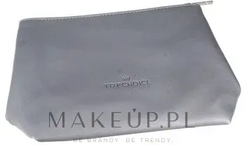 Косметичка Top Choice Leather 96952 из полиэстера, серая, 21,5х15,5 см