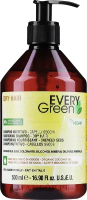Шампунь EveryGreen Dry Hair для сухих, ослабленных и ломких волос, 500 мл