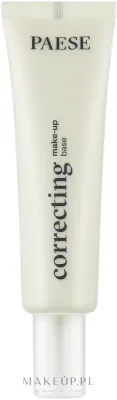 База под макияж Paese Correcting Make-Up Base корректирующая, маскирующая покраснения, 30 мл
