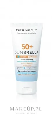 Крем для лица солнцезащитный Dermedic Sunbrella SPF50 водостойкий для сухой кожи 50 г