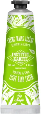 Крем для рук Institut Karite So Magic Verbena Light Hand Cream лёгкий, с ароматом вербены, 30 мл