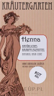 Хна в порошке Styx Naturcosmetic Henna Pulver Rot красная, для окрашивания волос, 80 г
