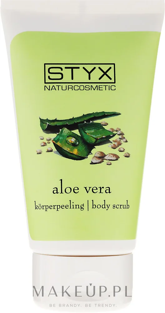 Скраб для тела Styx Naturcosmetic Aloe Vera с алоэ и косточками абрикоса, 150 мл