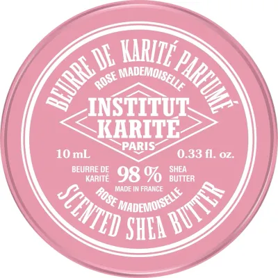 Масло ши с ароматом розы Institut Karite Rose Mademoiselle Scented Shea Butter 98%