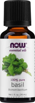Эфирное масло Now Foods Basil базилик 30 мл
