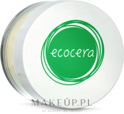 Пудра рассыпчатая банановая Ecocera Banana Loose Powder для сухой и чувствительной кожи, 8 г