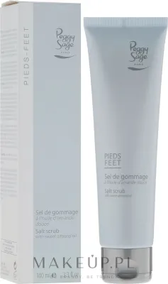 Пилинг для ног Peggy Sage Peeds Feet Salt Scrub солевой, с маслом сладкого миндаля, 100 мл