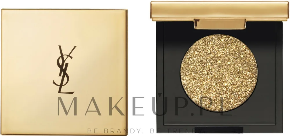 Тени для век Yves Saint Laurent Sequin Crush Mono Eyeshadow мерцающие, с кристаллами блёсток, 1 г, оттенок 01 - Legendary Gold