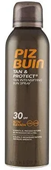 Piz Buin Tan and Protect спрей для загара солнцезащитный усиливающий загар SPF30 Tan Intensifying Sun Spray 150 мл, водостойкий спрей от солнца