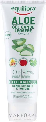 Гель для ног Equilibra Light Leg Aloe Vera Gel с алоэ вера, охлаждающий, 125 мл