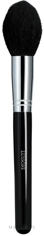 Кисть для пудры Lussoni PRO 218 Tapered из таклона и ворса козы, 210 мм