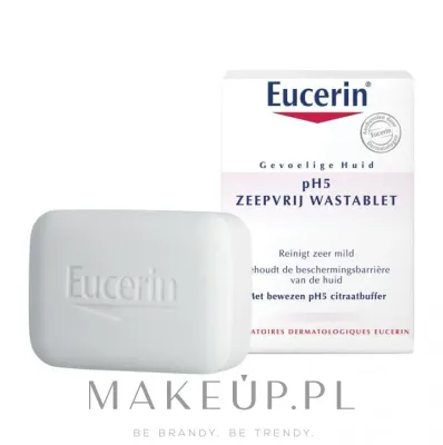 Мыло в бруске Eucerin pH5 Pain Dermatologique для чувствительной кожи, с нейтральным pH, для детей от 3 лет, 100 г