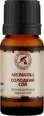 Композиция эфирных масел Aromatika Сладкий сон 10 мл