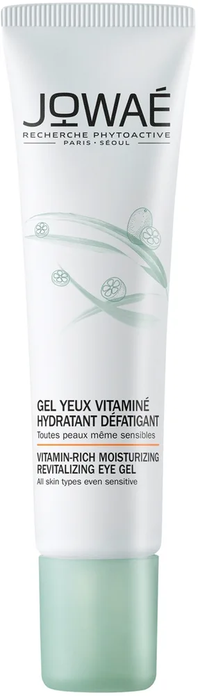 Гель для кожи вокруг глаз Jowae Vitamin-Rich Moisturizing Revitalizing Eye Gel увлажняющий, с экстрактами иглицы и кумквата, 15 мл