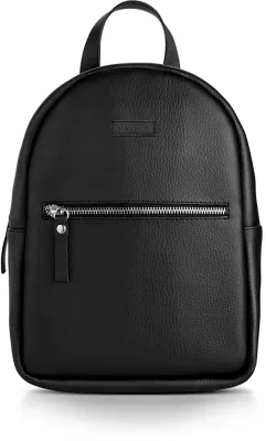 Рюкзак MAKEUP Sleek and Chic чёрный, с чехлом, 28 x 23 x 9 см