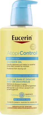 Успокаивающее масло для ванны и душа Eucerin Atopi Control для атопичной и сухой кожи, заменяет мыло, 400 мл