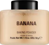 Пудра для лица Makeup Revolution Banana Baking Powder рассыпчатая, банановая, для бейкинга, 32 г — фото 1