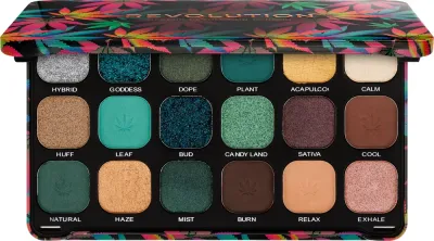 Палетка теней для век Makeup Revolution Forever Flawless Palette 18 оттенков