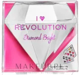 Палетка теней для век I Heart Revolution Diamond Bright Palette, 20 оттенков, металлик и мерцание, 84,8 г — фото 2