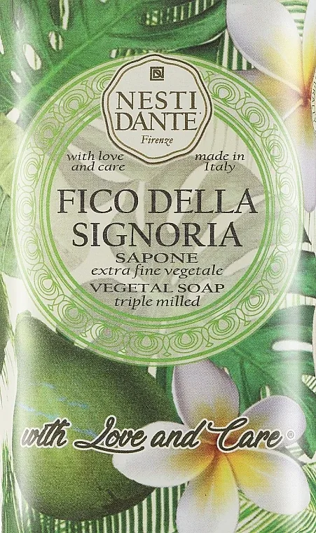 Мыло кусковое Nesti Dante Florentine Fig инжир и франжипани, 250 г
