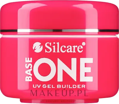 Гель для ногтей Silcare Base One UV Gel Builder Cover Medium строительный, натурального оттенка