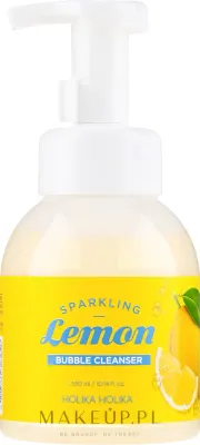 Holika Holika Sparkling Lemon Bubble Cleanser пенка для умывания лица с экстрактом лимона и чайного дерева 300 мл