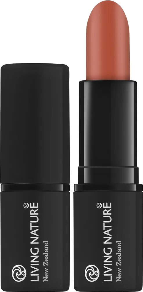 Помада для губ Living Nature Lipstick натуральная, оттенок Morning Sun