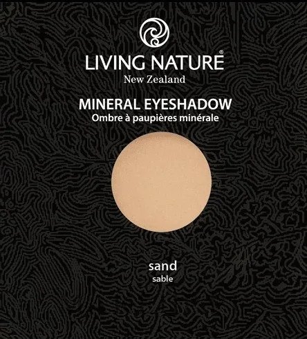 Тени для век Living Nature Mineral минеральные, оттенок Sand