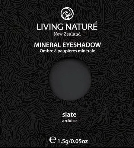 Тени для век Living Nature Mineral минеральные, оттенок Slate