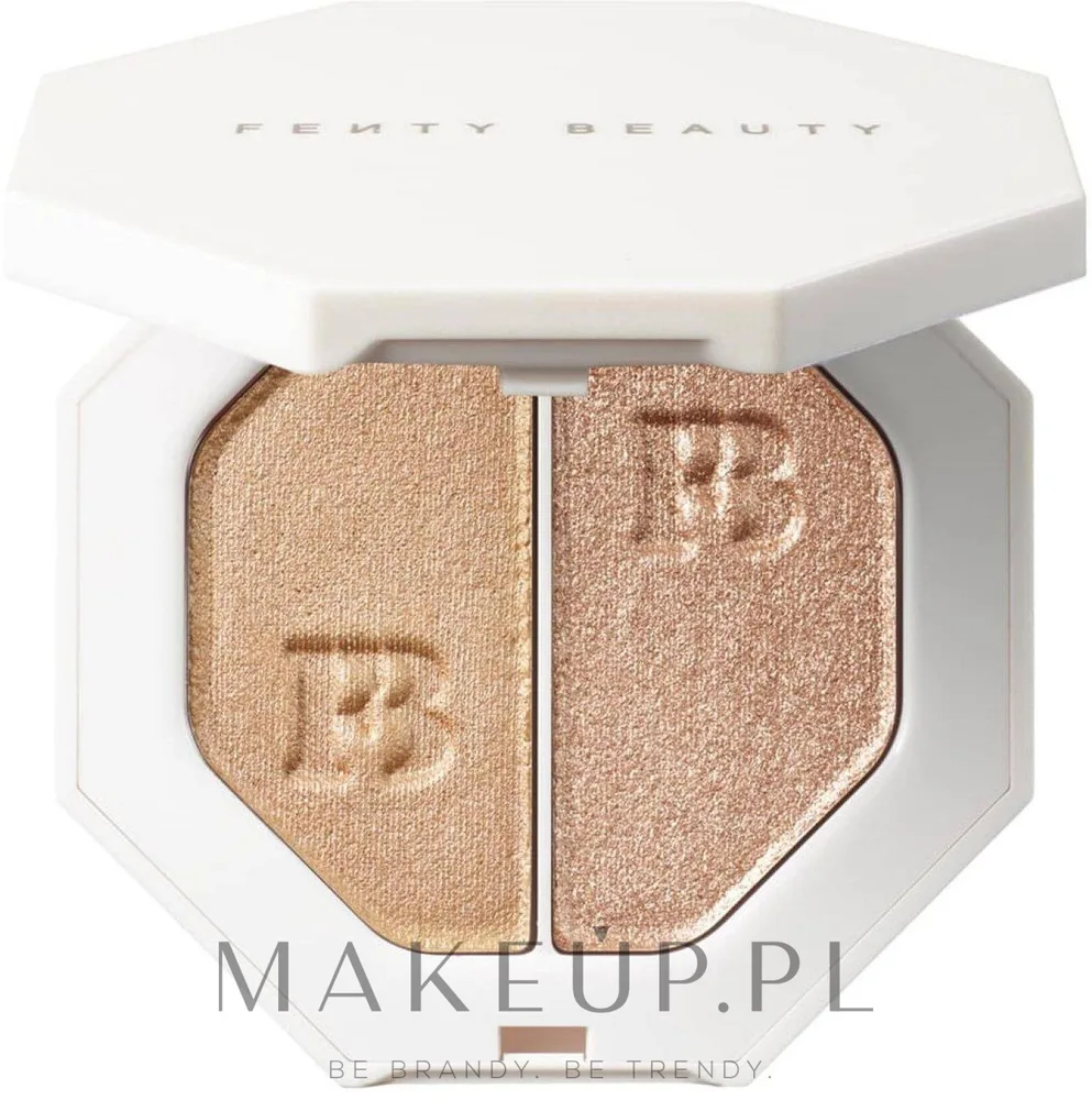 Хайлайтер для лица Fenty Beauty Killawatt Freestyle Highlighter пудровый, с сияющими частицами, 7 г, оттенок AfternoonSnack/MoHunny