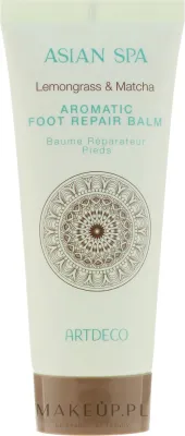 Восстанавливающий бальзам для стоп Artdeco Asian Spa Aromatic Foot Repair Balm, с маслом ши и экстрактом чая матча, 100 мл