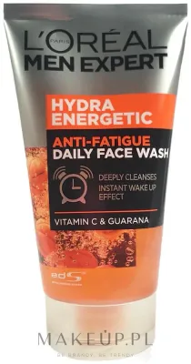 Гель для умывания лица L'Oreal Paris Men Expert Hydra Energetic Anti-Fatigue Face Wash для усталой, посеревшей кожи