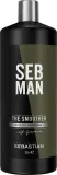 Кондиционер для волос Sebastian Professional Seb Man The Smoother Rinse-Out Conditioner для мужчин, разглаживающий, 1000 мл — фото 3