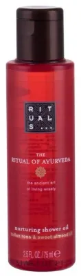 Масло для душа Rituals The Ritual of Ayurveda Nurturing Shower Oil, Индийская роза и миндальное масло, 200 мл