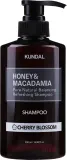 Шампунь для волос Kundal Honey and Macadamia Cherry Blossom Shampoo натуральный, балансирующий, освежающий, Цветок вишни — фото 5