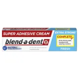 Крем для фиксации зубных протезов Blend-A-Dent Super Adhesive Cream Fresh Complete, мятный, 47 г — фото 2