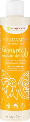 Шампунь для сухих волос La Saponaria Sunflower and Sweet Orange Shampoo очищающий, подсолнечник и сладкий апельсин, 200 мл