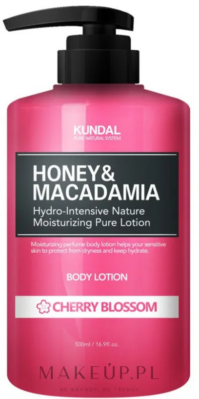 Бальзам для тела Kundal Honey and Macadamia Body Lotion Cherry Blossom, интенсивно увлажняющий, цветок вишни