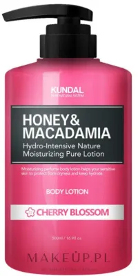 Бальзам для тела Kundal Honey and Macadamia Body Lotion Cherry Blossom, интенсивно увлажняющий, цветок вишни