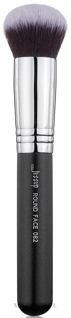 Круглая кисть для скульптурирования Jessup 082 Round Face с деревянной ручкой