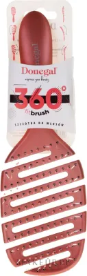 Щётка-распутыватель для волос Donegal Fit Brush 1262 Rose Bronze